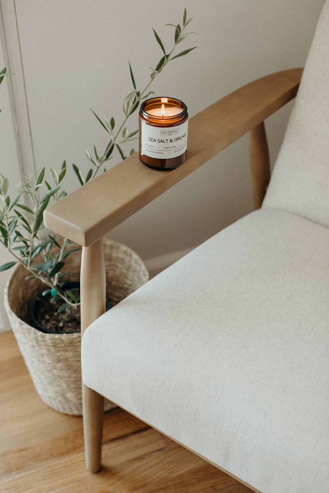 Sea Salt & Orchid Candle