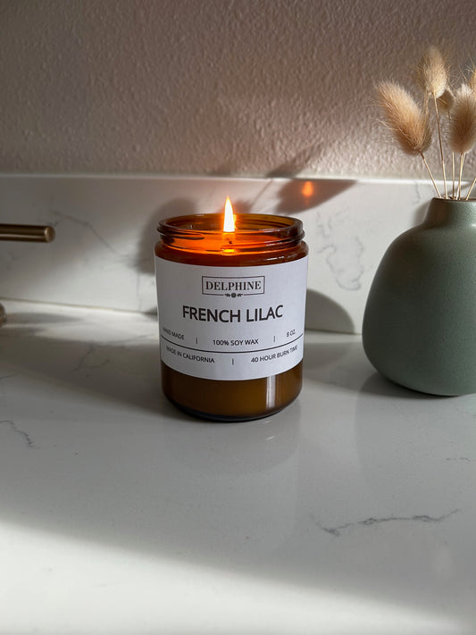 French Lilac Candle