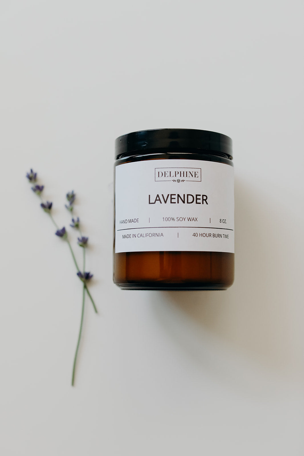Lavender Candle
